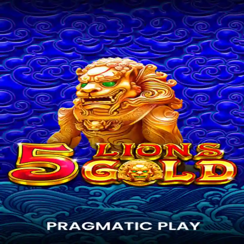 Portada del juego 5 Lions Gold en gamemultibet88